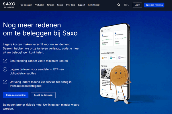 saxo-bank-website